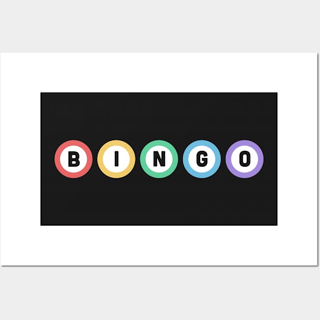 BINGO - Bingo Balls Wall Art by MeatMan